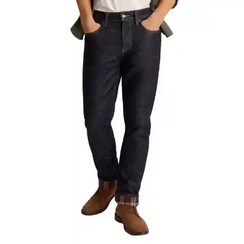 Flannel Lined Jeans For Men Flannel Lined Jeans For Men – Dark Denim