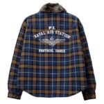 Flannel Jacket With Fur Back Side