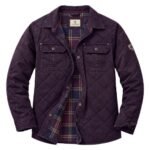 Image Title: Purple Vale Jacket | Vale Flannel