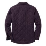 Image Title: Purple Vale Jacket | Vale Flannel Back Side