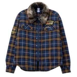 Flannel Jacket With Fur | Vale Flannel