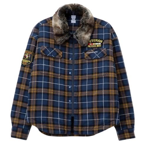 flannel jacket with fur Flannel Jacket With Fur | Vale Flannel