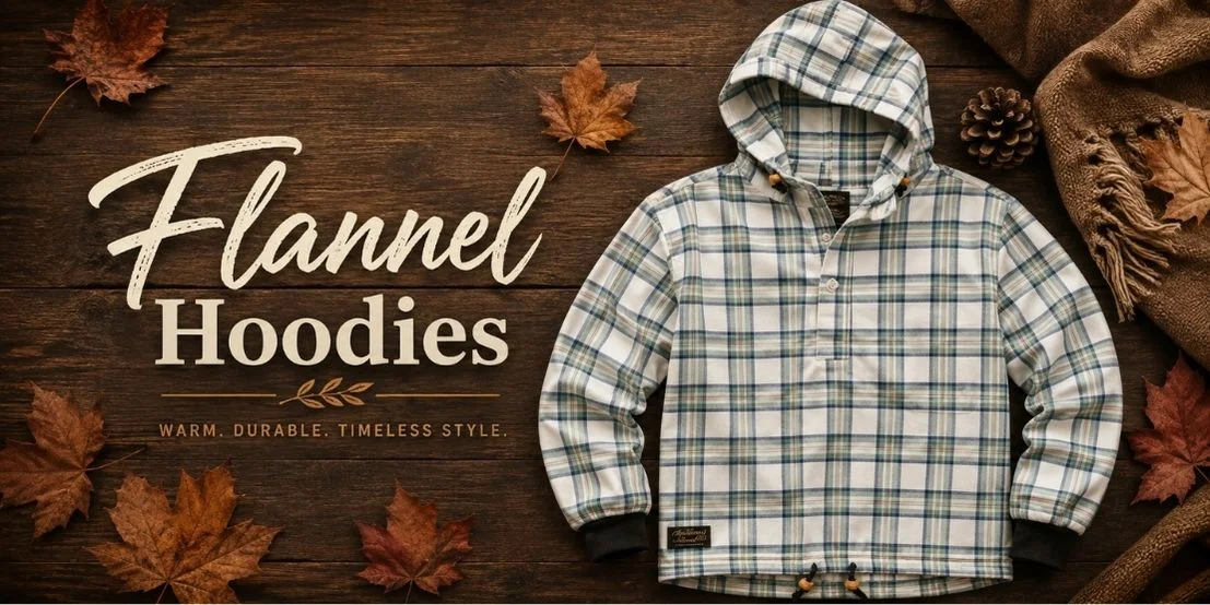 Flannel Hoodie at Vale Flannel